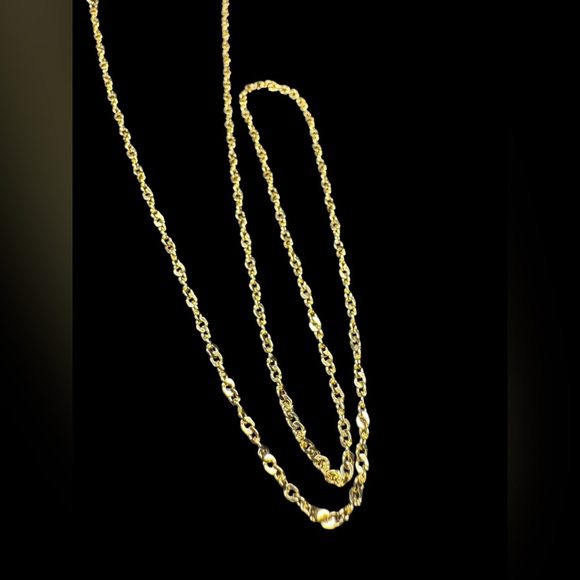 Giani Bernini Gold Plated on Silver Chain Necklace - Picture 1 of 3